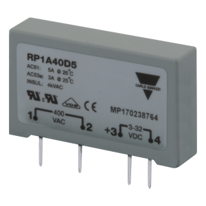 Carlo Gavazzi - Solid state relays, PCB mount, RP1A23A6